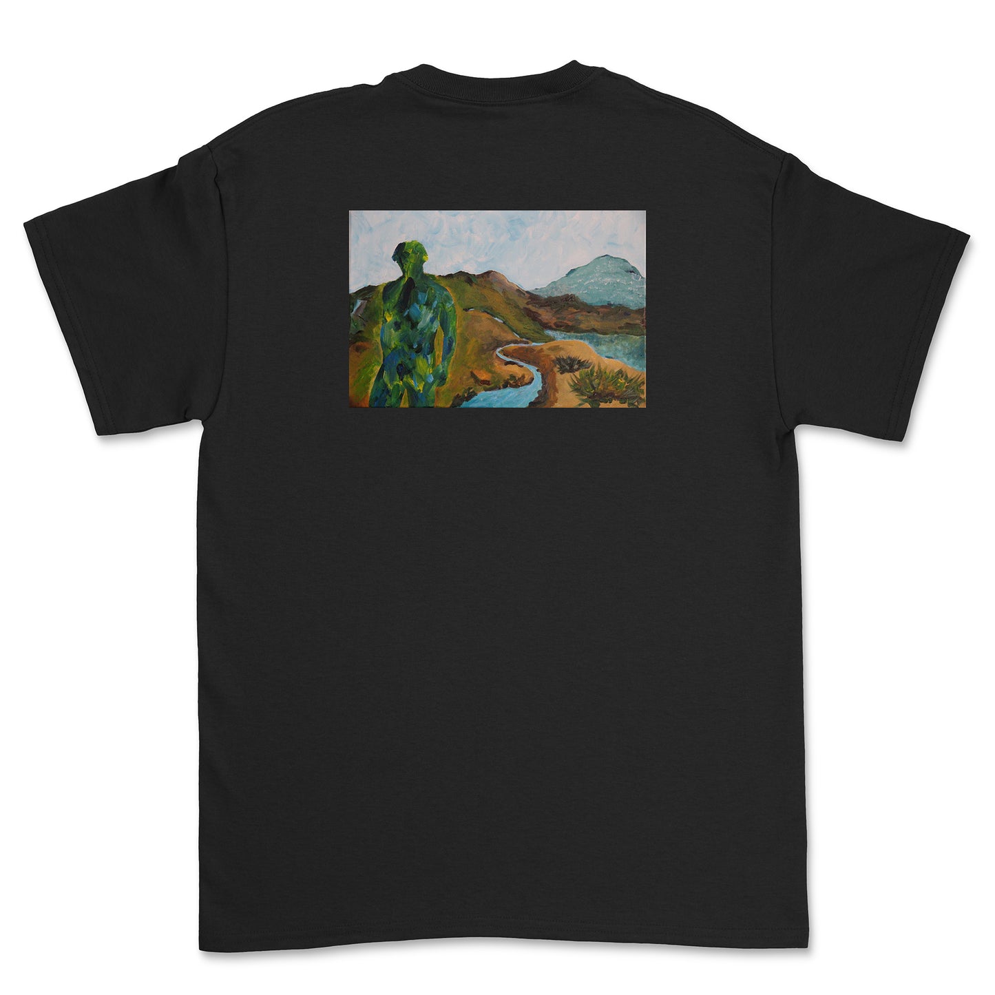 Man in Landscape T-Shirt