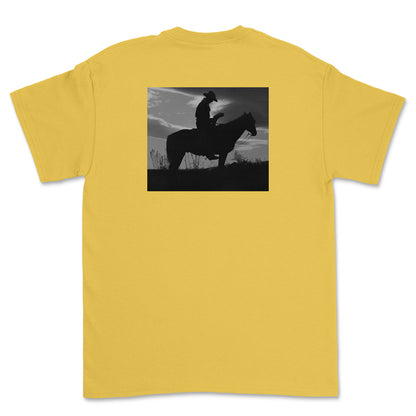 Cowboy Reading T-Shirt