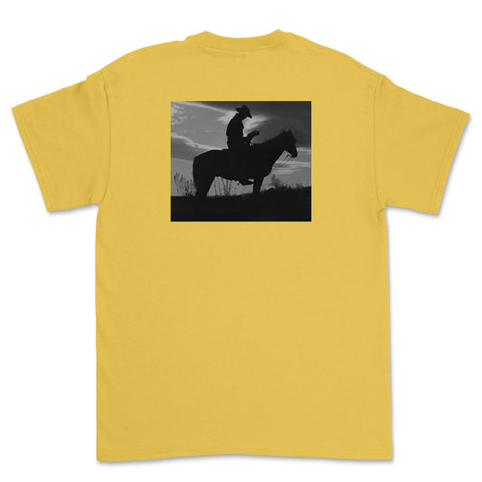 Cowboy Reading T-Shirt