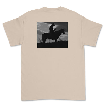 Cowboy Reading T-Shirt
