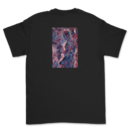 Purple Shadow Man T-Shirt