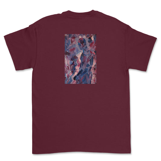 Purple Shadow Man T-Shirt